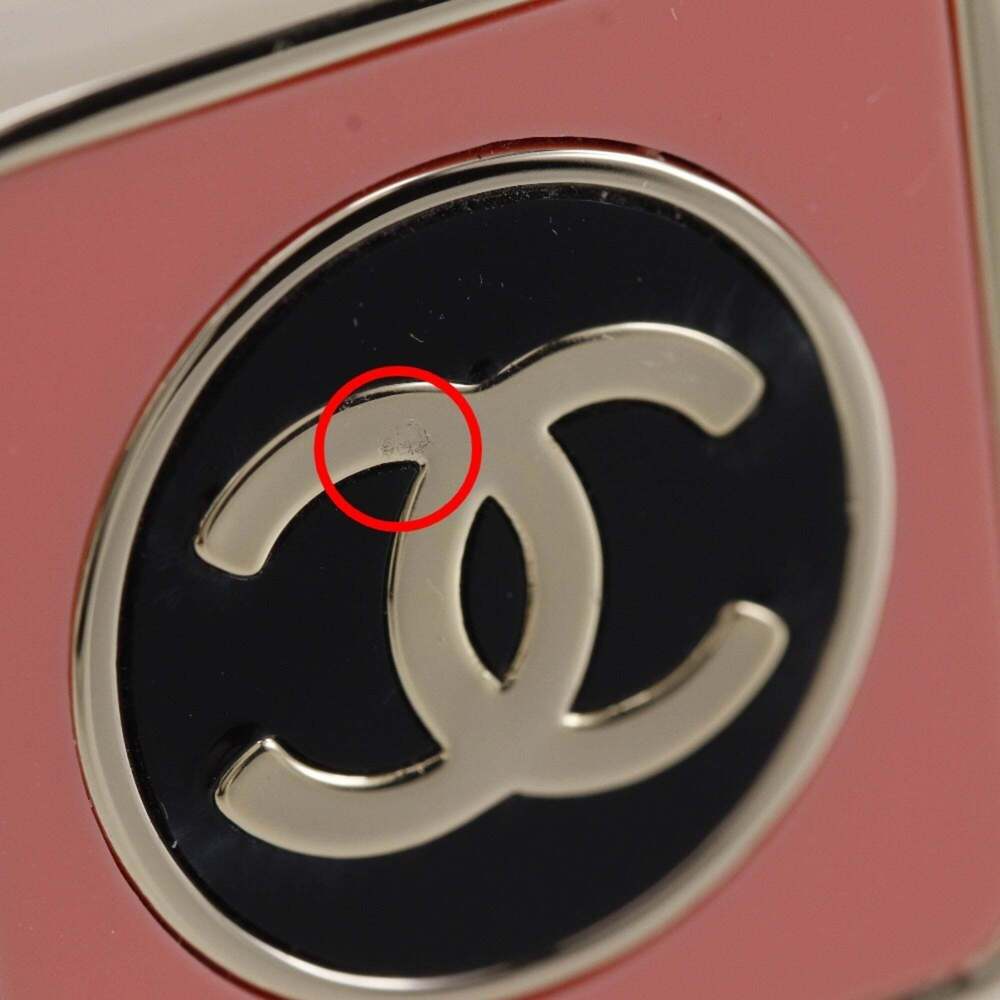 CHANEL Authentic Silver Logo Ring - Picture 4 of 6